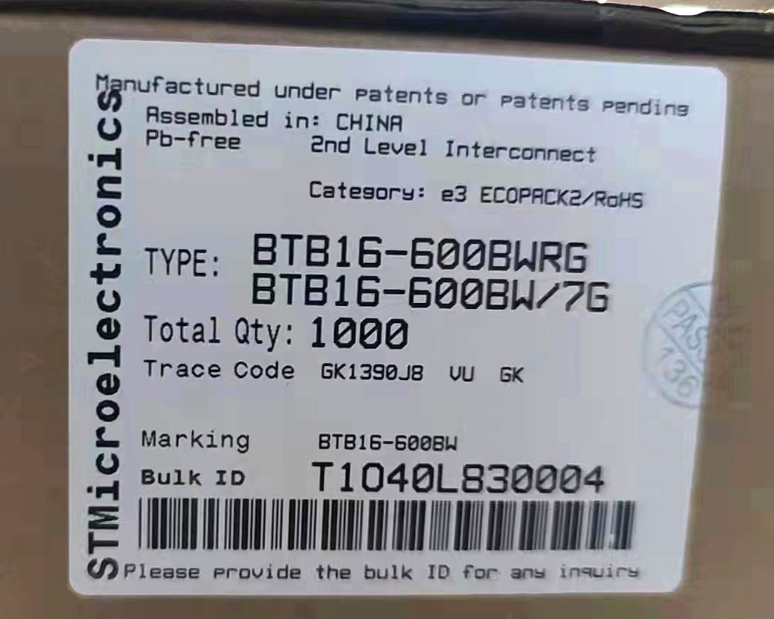 BTB16-600BW